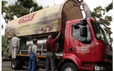 EVENT MARKETING: Cysterna eventowa TYSKIE.