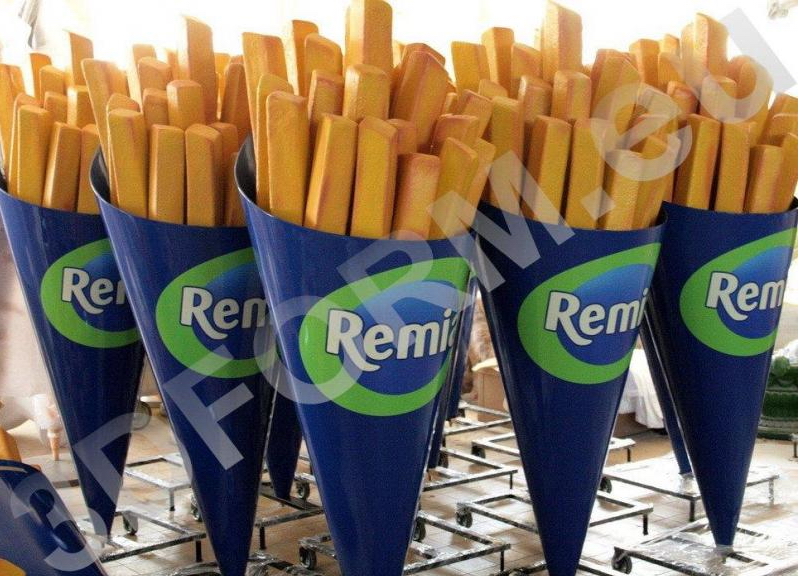 remia advertising fries frytki reklamowe
