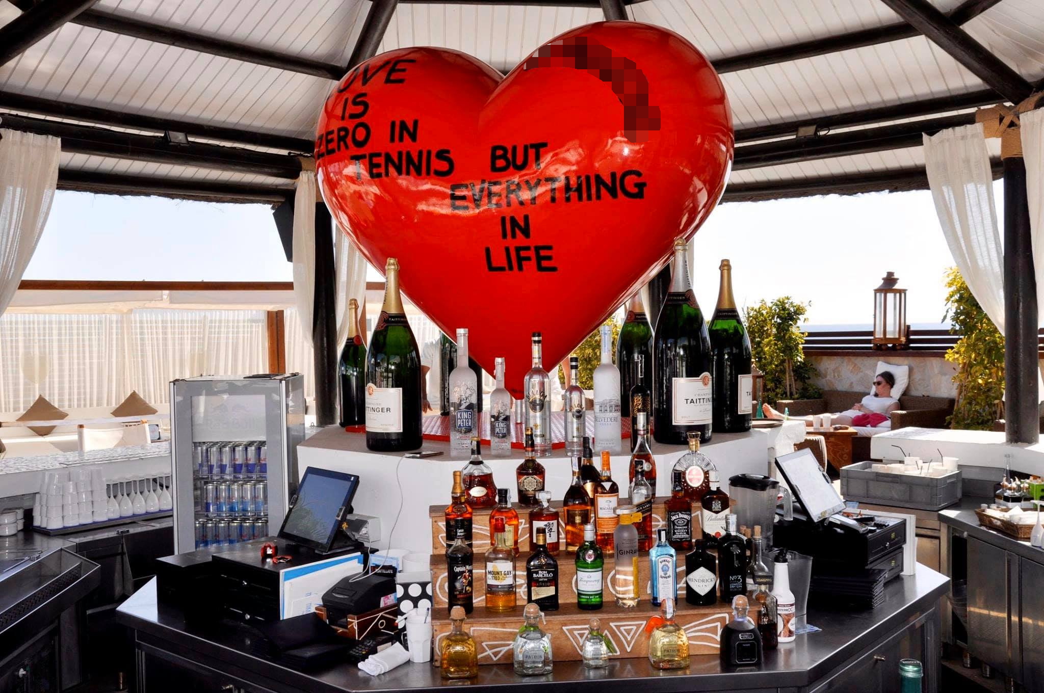 Figura dekoracyjna Serce duże, jednokolorowe 1 Figura dekoracyjna Serce duże, jednokolorowe