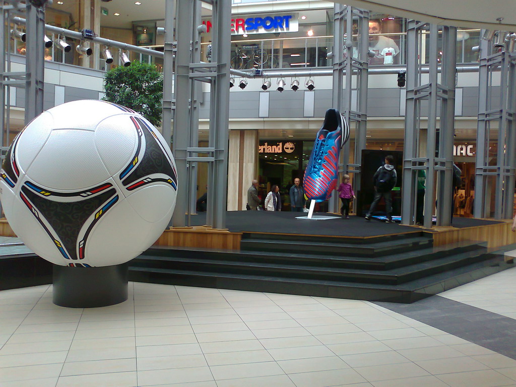 Duża reklama, makieta buta Adidas Predator Lethal zones 3 Duża reklama, makieta buta Adidas Predator Lethal zones