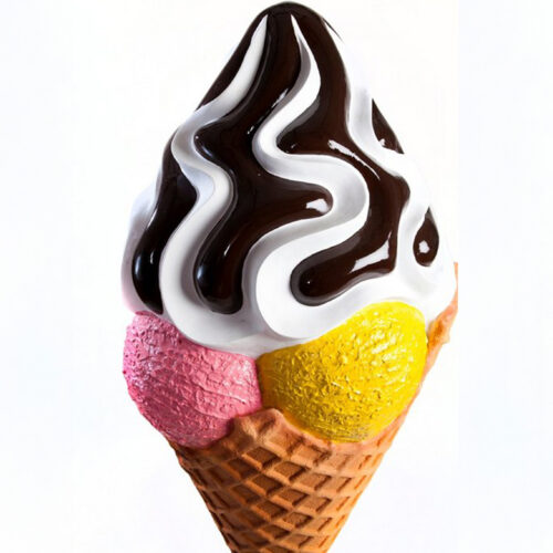 Duża figura reklamowa Deser Lodowy