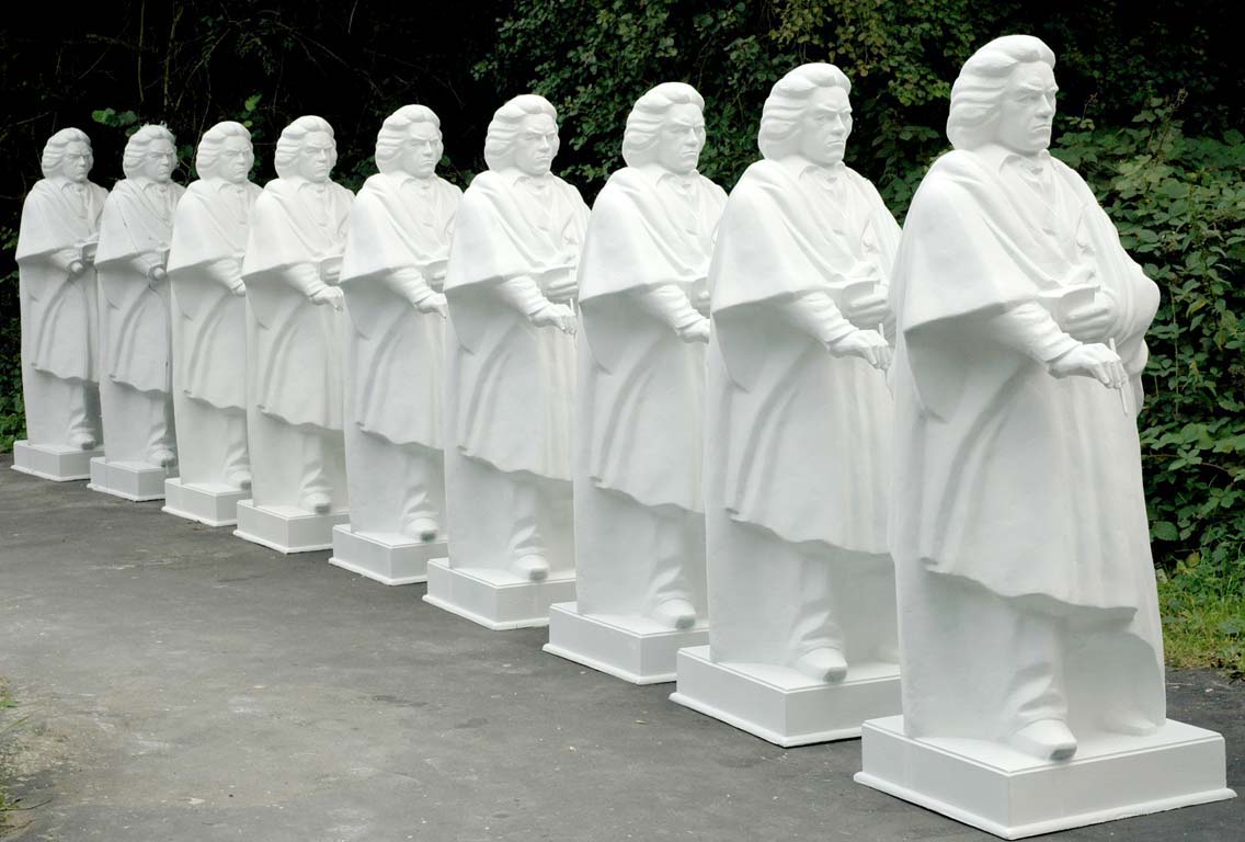 Replika pomnika Beethoven 3 Beethoven sculpture