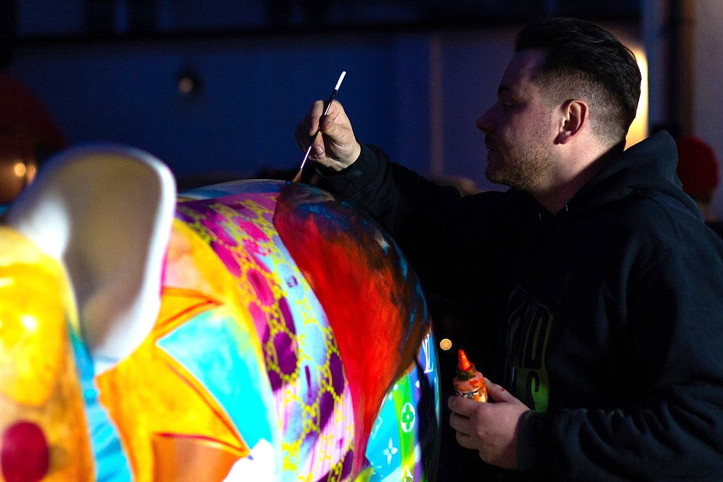 Artystyczna makieta, duża figura świni 5 Artystyczna makieta, duża figura świni