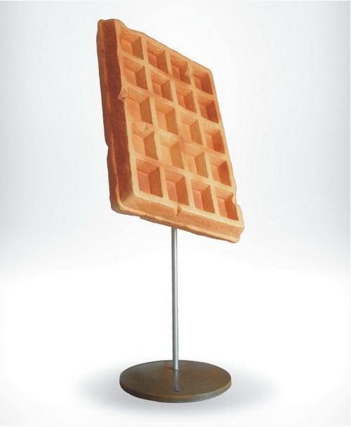 Reklamowy gofr 4 duża makieta gofra bez owoców