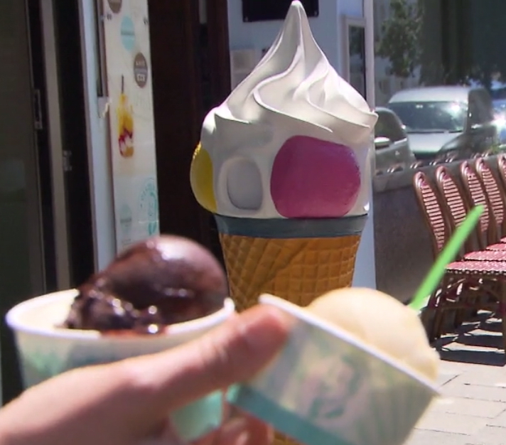 Reklamowy lód - śmietnik z polewą 4 Reklamowy lód - śmietnik z polewą