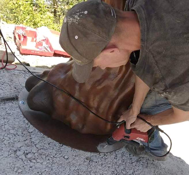 Mamut naturalnej wielkości do parku rozrywki 4 Mamut 400cm