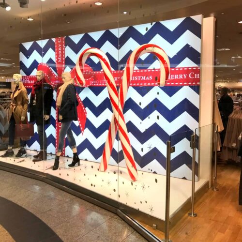 Duże świąteczne laski cukrowe