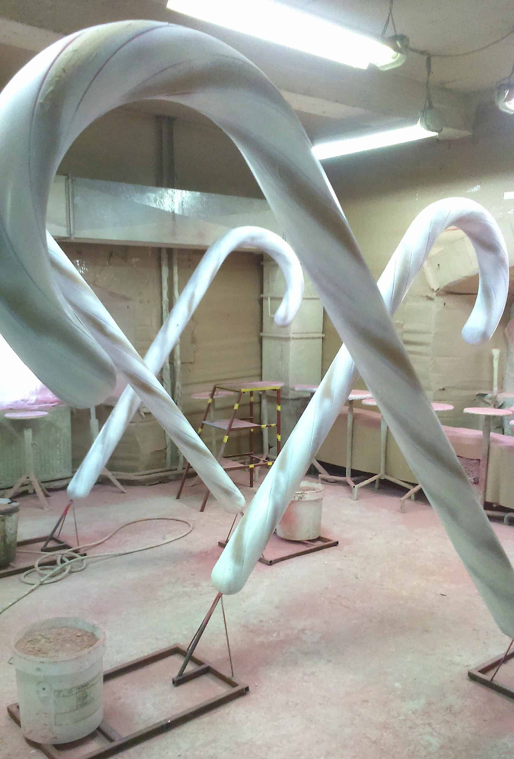 Duże świąteczne laski cukrowe 4 Duże świąteczne laski cukrowe