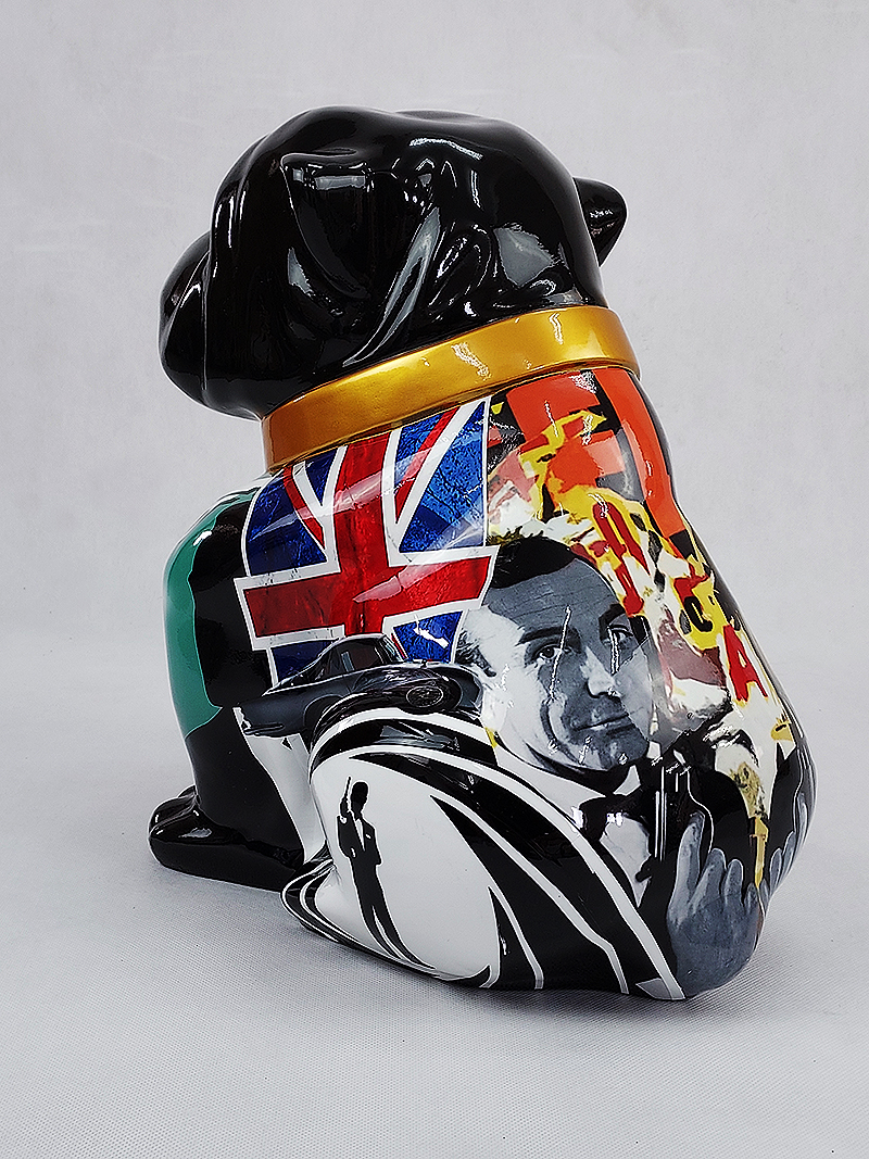 Bulldog Angelo 60cm - James Bond 3 pies Bulldog Angelo 60cm - James Bond