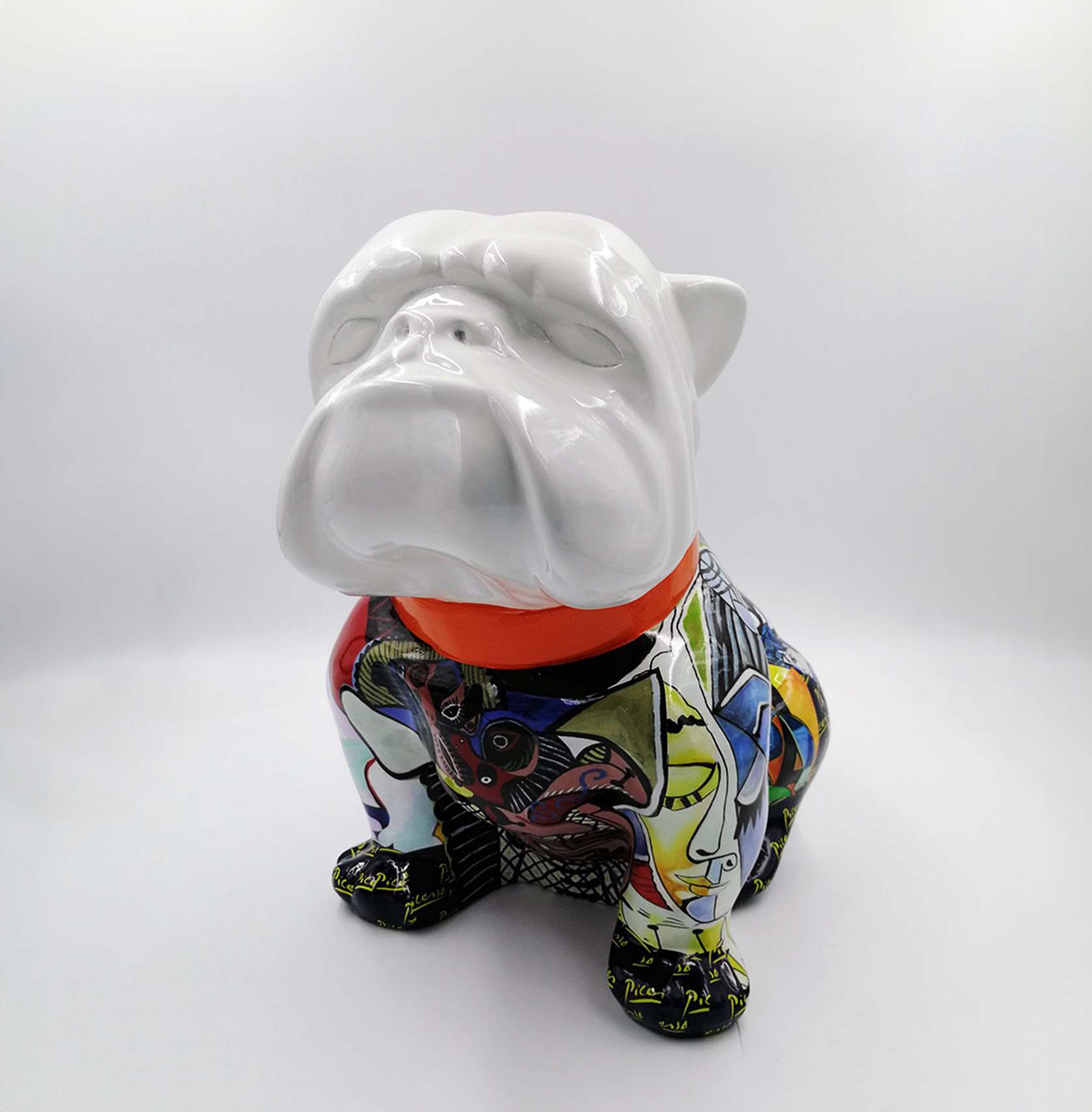 pies Bulldog Angelo 40cm - Picasso 1 pies Bulldog Angelo 40cm - Picasso