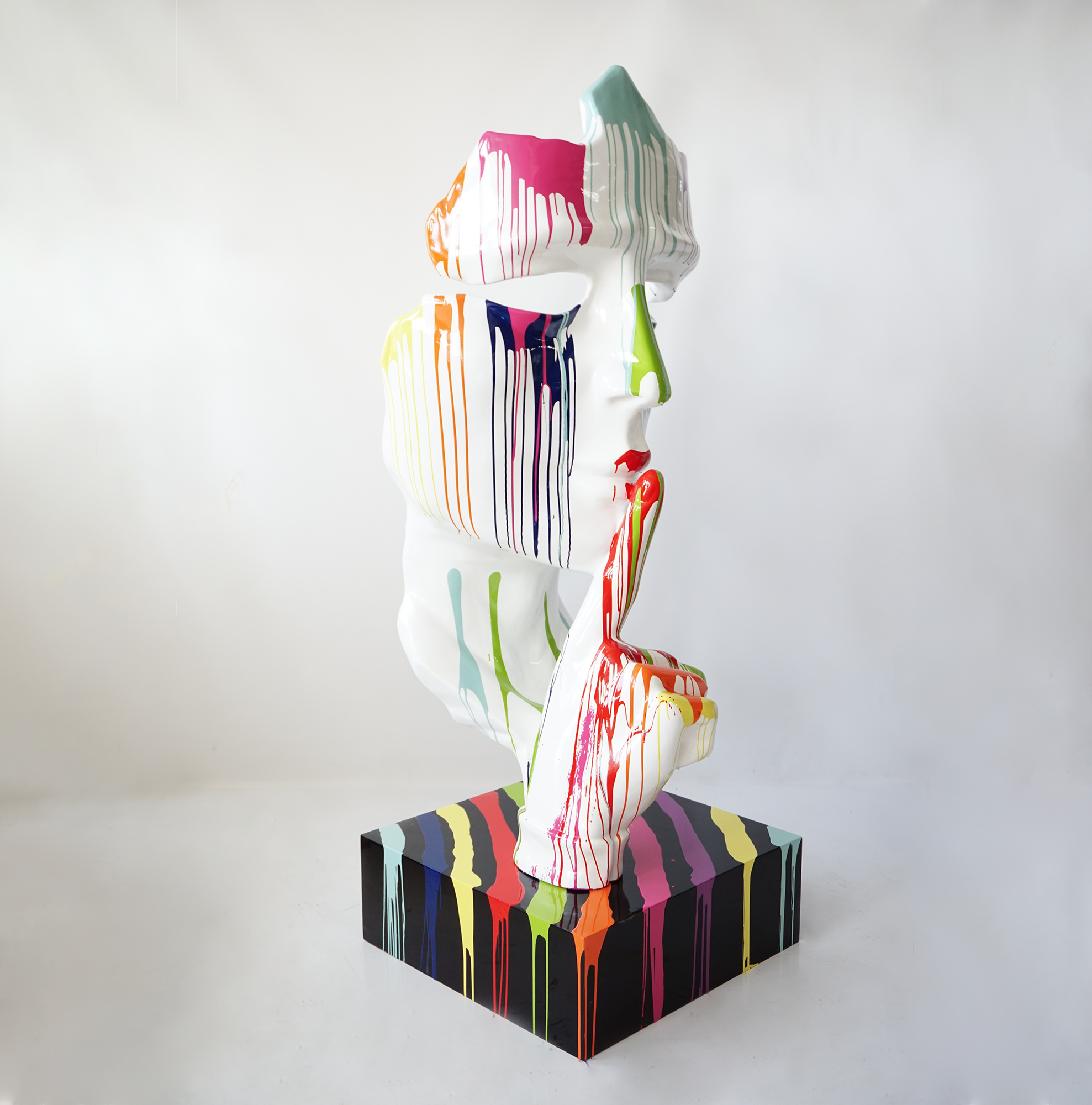 Duża maska na podstawie - Trash 2 Duża maska na podstawie - Trash