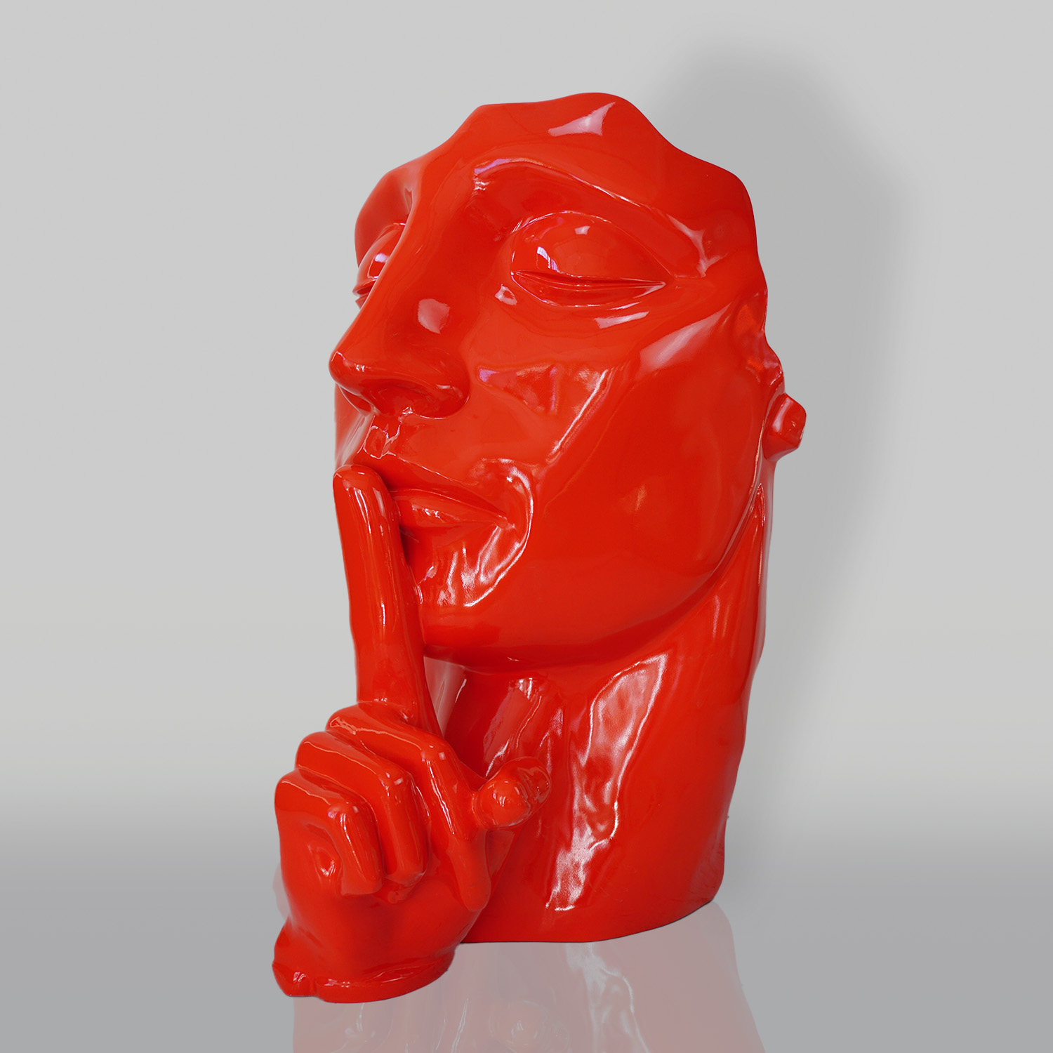 Maska Z Palcem - Czerwona 1 Maska Z Palcem - Czerwona